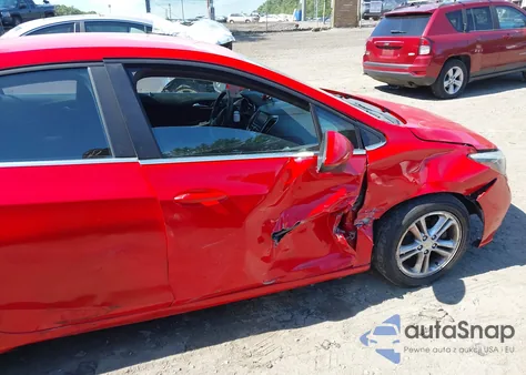 2018 Chevrolet Cruze Lt Auto из США, поврежденный, VIN 1G1BE5SM8J7115602